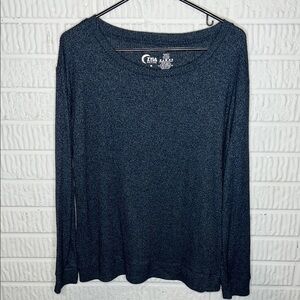 Zyia Active Navy Long Sleeve Top